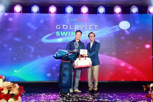 Golfer Đặng Thế Cường thắng giải GolfViet Swing Cup 2022