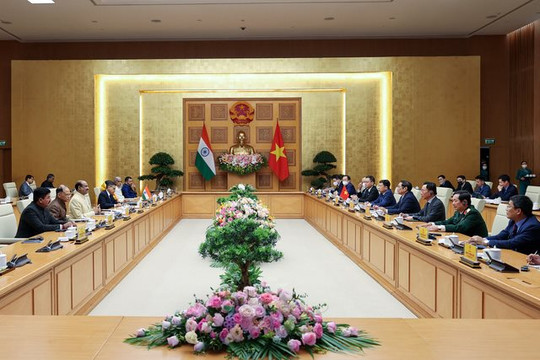 Phấn đấu đưa kim ngạch thương mại giữa Việt Nam - Ấn Độ lên 15 tỷ USD