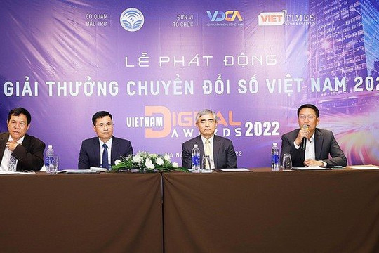 Phát động Giải thưởng Chuyển đổi số Việt Nam 2022