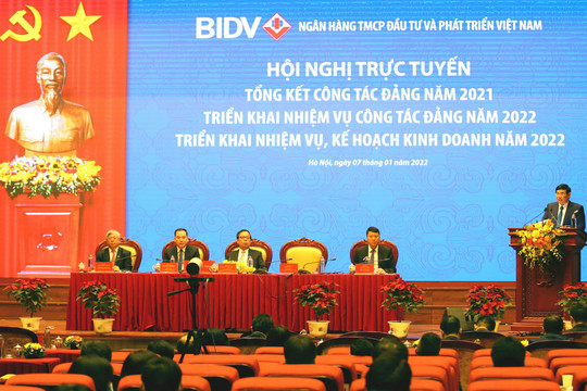 Tỷ lệ bao phủ nợ xấu năm 2021 của BIDV đạt 235%