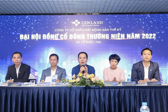 CenLand đặt mục tiêu doanh thu 8.500 tỷ đồng năm 2022
