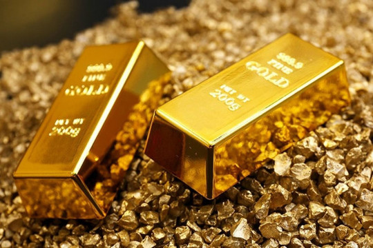 Giá vàng thế giới đi lên do sự hỗ trợ từ đồng USD 