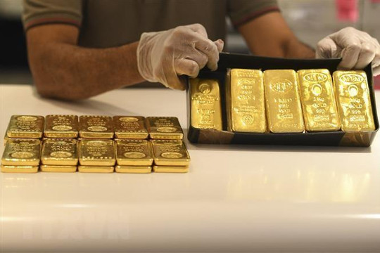 Giá vàng trong nước tăng 150.000 đồng/lượng