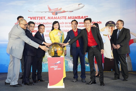Vietjet mở 4 đường bay giữa Việt Nam và Ấn Độ
