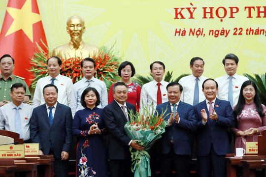 Ông Trần Sỹ Thanh được bầu làm Chủ tịch UBND Thành phố Hà Nội nhiệm kỳ 2021-2026