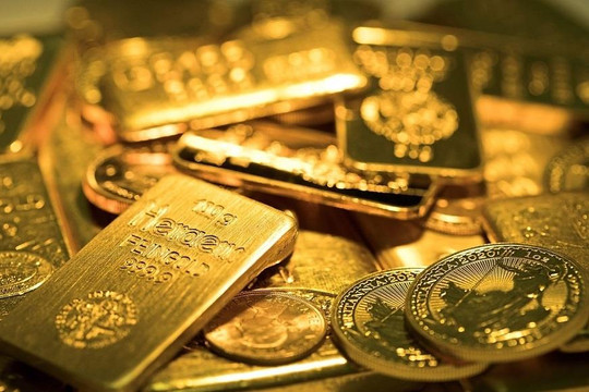 Giá vàng trong nước liên tục suy yếu