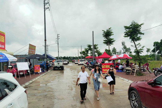 Hà Nội chuẩn bị đấu giá 120 lô đất tại nhiều quận, huyện
