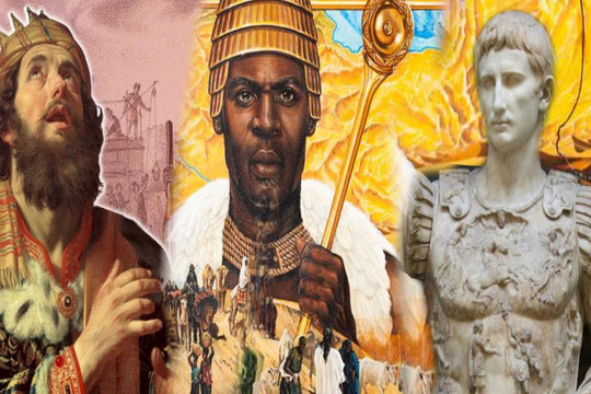 3 vị vua giàu nhất lịch sử nhân loại: Quy đổi giá trị hiện tại đều là những “nghìn tỷ phú”, có lối sống xa hoa người thường khó thể tưởng tượng