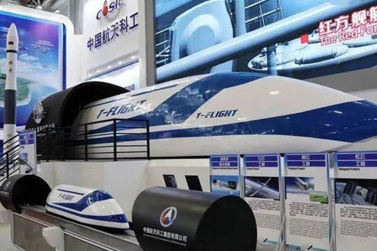Sau tàu điện không chạy điện, Trung Quốc sắp có tàu ‘bay trên mặt đất’ với vận tốc 1.000 km/h