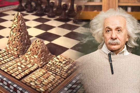 Thuật kiếm tiền được Einstein ví như “kỳ quan thứ 8” thần kỳ như thế nào: Chỉ với bàn cờ 64 ô, nhà vua giàu đến mấy cũng phải mang nợ