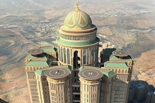 Có gì bên trong khách sạn lớn nhất thế giới với 10.000 phòng đang xây dựng ở Saudi Arabia?