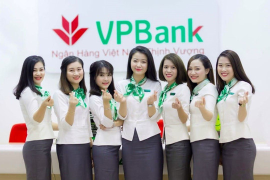 VPBank chi hơn 5.855 tỷ đồng trả lương cho 29.000 nhân viên