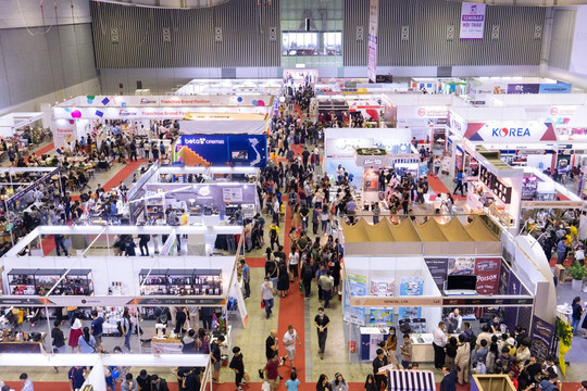 Triển lãm VIETRF 2022 và COFFEE EXPO 2022 đón hàng nghìn lượt khách tham quan
