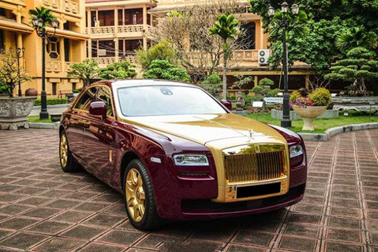 Siêu xe Rolls-Royce dát vàng của ông Trịnh Văn Quyết tiếp tục đấu giá thất bại lần 2