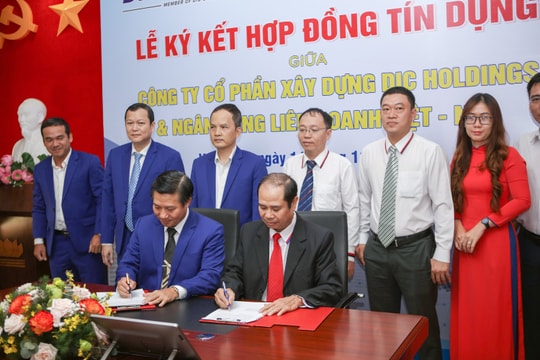 DICcons được cấp 100 tỷ đồng tín dụng từ Ngân hàng Liên Doanh Việt Nga