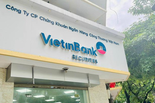 Cổ phiếu VietinBank Securities (CTS) tăng gần 28% chỉ sau ít phiên giao dịch