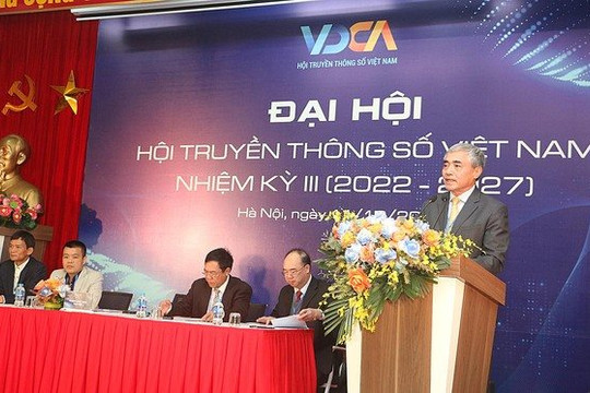 TS. Nguyễn Minh Hồng tái đắc cử Chủ tịch Hội Truyền thông số Việt Nam nhiệm kỳ III