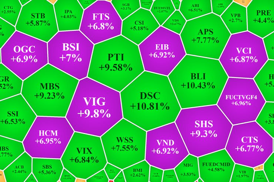 Chứng khoán ngày 13/12: thị trường đảo chiều, VN-Index tăng hơn 20 điểm giờ cuối phiên