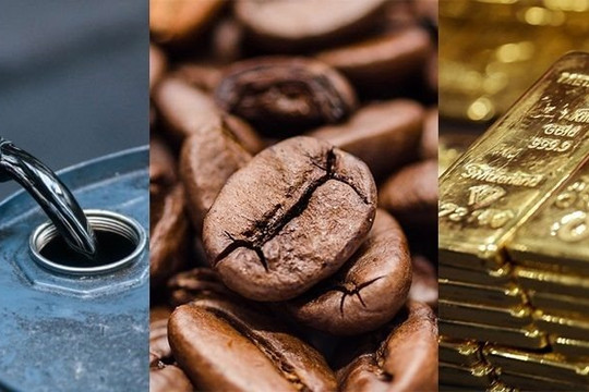 Thị trường ngày 30/12: Giá dầu giảm phiên thứ hai liên tiếp, cà phê robusta thấp nhất một tháng, vàng, quặng sắt tăng