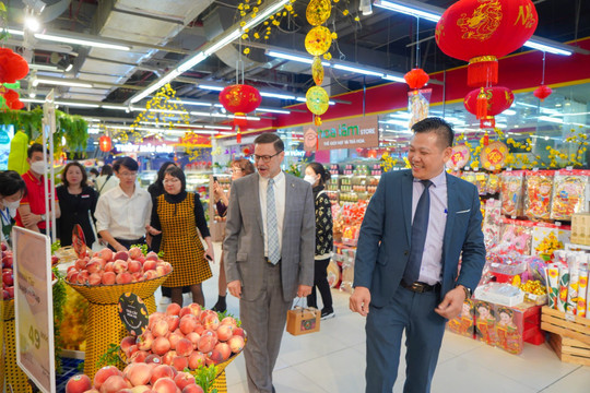 Đại sứ Australia tham gia sự kiện quảng bá nông sản vào Việt Nam