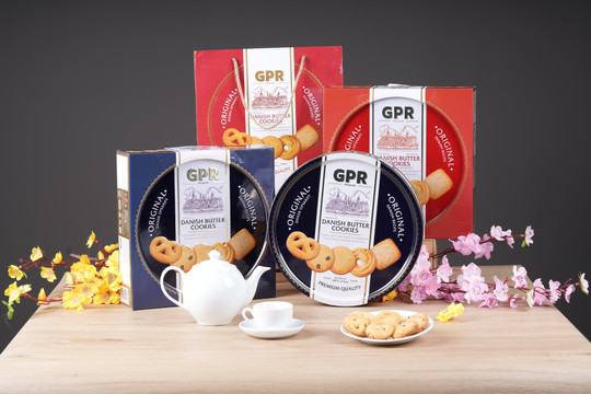 VinShop hợp tác GPR, độc quyền phân phối dòng bánh quy Đan Mạch cao cấp tại Việt Nam
