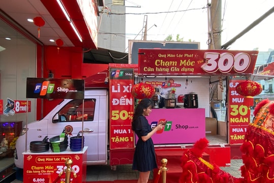 Chỉ trong hơn 1 tháng, FPT Shop mở 100 cửa hàng gia dụng