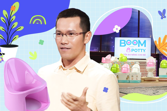 Founder Boom Potty: Từ ông bố trăn trở vệ sinh cho con trai tới hai lần vào “bể cá mập” gọi vốn cho bô rửa đa năng Made-in-Vietnam
