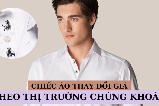 Không dự báo xu hướng thời trang, chiếc áo sơ mi này có khả năng thay đổi giá theo thị trường chứng khoán