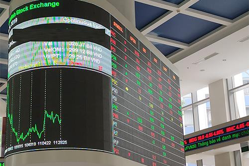 HoSE: Thanh khoản thị trường tháng 1 sụt giảm mạnh, lượng cổ phiếu giao dịch tụt một nửa so với tháng trước