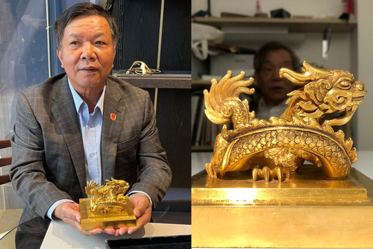 Mua ấn vàng Hoàng đế chi bảo với giá hơn 6,1 triệu euro - Đại gia Bắc Ninh kín tiếng là ai?