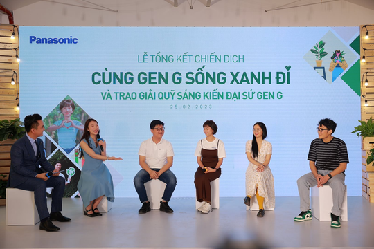 Panasonic thúc đẩy người trẻ sống xanh, giảm phát thải 5,4 tấn CO2 mỗi tuần
