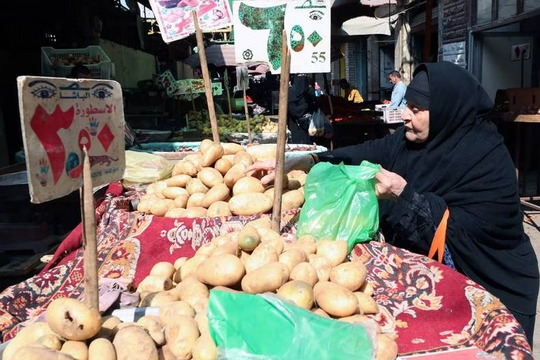 Lạm phát hoành hành thấy rõ ở chợ Ai Cập: Giá cả nhảy múa không kiểm soát, đến cà chua còn bị gọi là "cà chua điên"