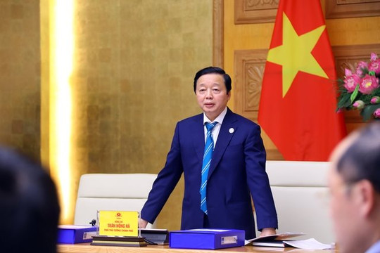 Phó Thủ tướng Trần Hồng Hà: Ưu tiên các ngành kinh tế xanh hơn, hiệu quả hơn khai thác khoáng sản