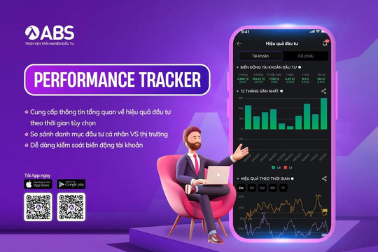 ABS ra mắt công cụ Performance Tracker - đo lường hiệu quả đầu tư chuyên nghiệp cho nhà đầu tư cá nhân