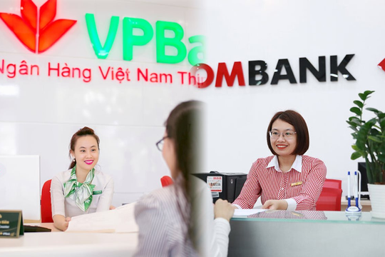 Từng so kè từng đồng vốn hóa, giờ đây VPBank sắp lớn gấp rưỡi Techcombank, gần đuổi kịp ông lớn VietinBank