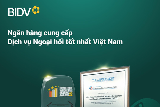 Lộ diện “Ngân hàng cung cấp dịch vụ ngoại hối tốt nhất Việt Nam”