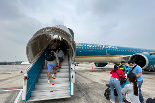 Vietnam Airlines khai thác trở lại đường bay Hà Nội - Bắc Kinh