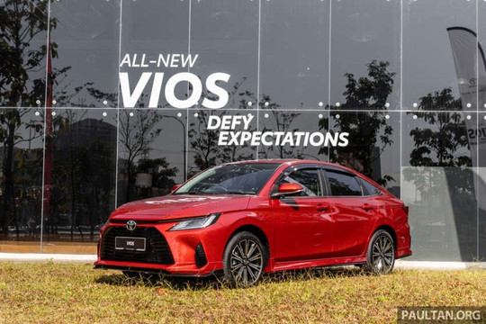 Bóc tách loạt nâng cấp xịn xò, đáng tiền giúp Toyota Vios 2023 vượt 5.000 đơn đặt hàng trong chưa đầy 1 tháng