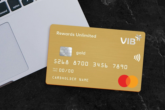 VIB Rewards Unlimited – dòng thẻ tín dụng
được nhân 10 điểm thưởng không giới hạn khi mua sắm