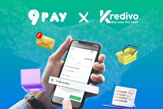 Kredivo “bắt tay” 9Pay mang đến giải pháp thanh toán linh hoạt cho khách hàng