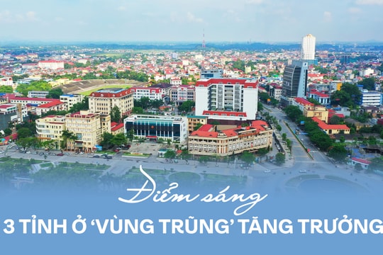 Nhìn sâu vào 3 tỉnh ở ‘vùng trũng’ tăng trưởng đang đứng trước ‘ngưỡng cửa’ top 10 về quy mô kinh tế của cả nước