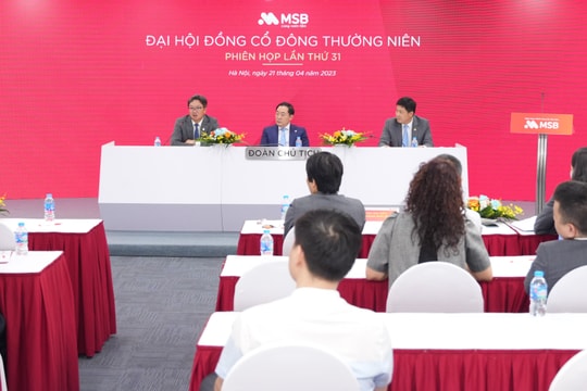 Cổ đông MSB không thông qua kế hoạch sáp nhập ngân hàng khác