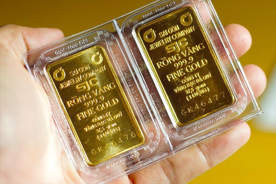 Giá vàng miếng lập đỉnh lịch sử, SJC thu về hơn 27.000 tỷ năm 2022, cao nhất gần một thập kỷ