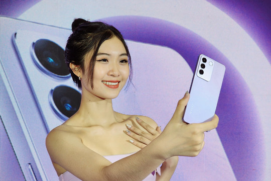 Chi tiết điện thoại chuyên selfie Vivo V27e: Thiết kế mới, có 'vòng sáng' không đụng hàng bất cứ smartphone nào , giá 9 triệu đồng