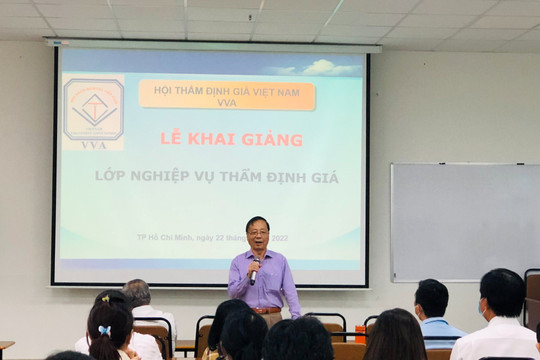 Hội Thẩm định giá Việt Nam điều chỉnh kế hoạch tổ chức lớp cập nhật kiến thức năm 2023