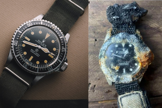 Trục vớt Rolex gần 60 năm tuổi dưới đáy đại dương: Bị tàn phá nặng nề nhưng vẫn tạo ra "phép màu", xứng danh ngôi vương đế chế xa xỉ