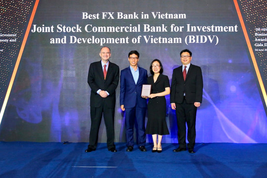 BIDV khẳng định vị thế ngân hàng cung cấp dịch vụ ngoại hối tốt nhất Việt Nam  