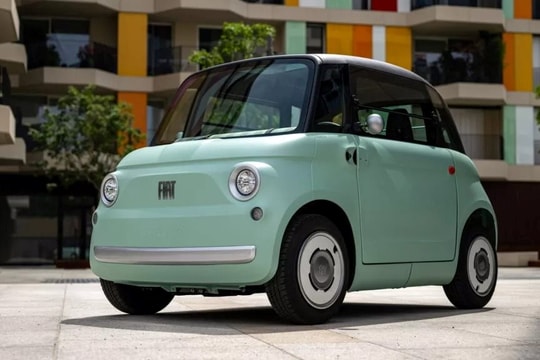 Đây có phải đỉnh cao của ô tô điện mini dạo phố: Fiat Topolino tầm hoạt động 75 km, trẻ 14 tuổi cũng lái được