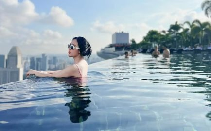 Bể bơi 4 mùa trên cao - đặc quyền thượng lưu "như khách sạn" của giới nhà giàu Bắc Giang