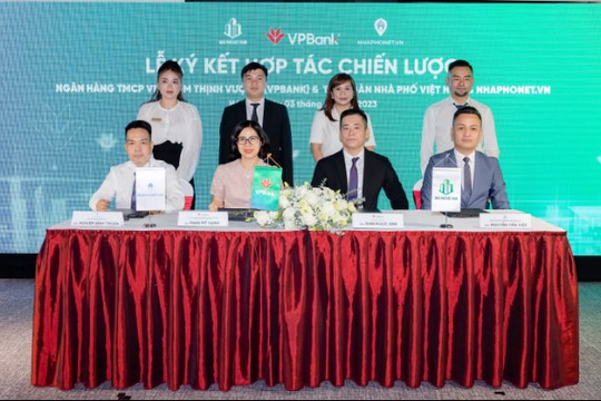 VPBank ký thỏa thuận hợp tác chiến lược cùng Nhà Phố Việt Nam, Nhaphonet